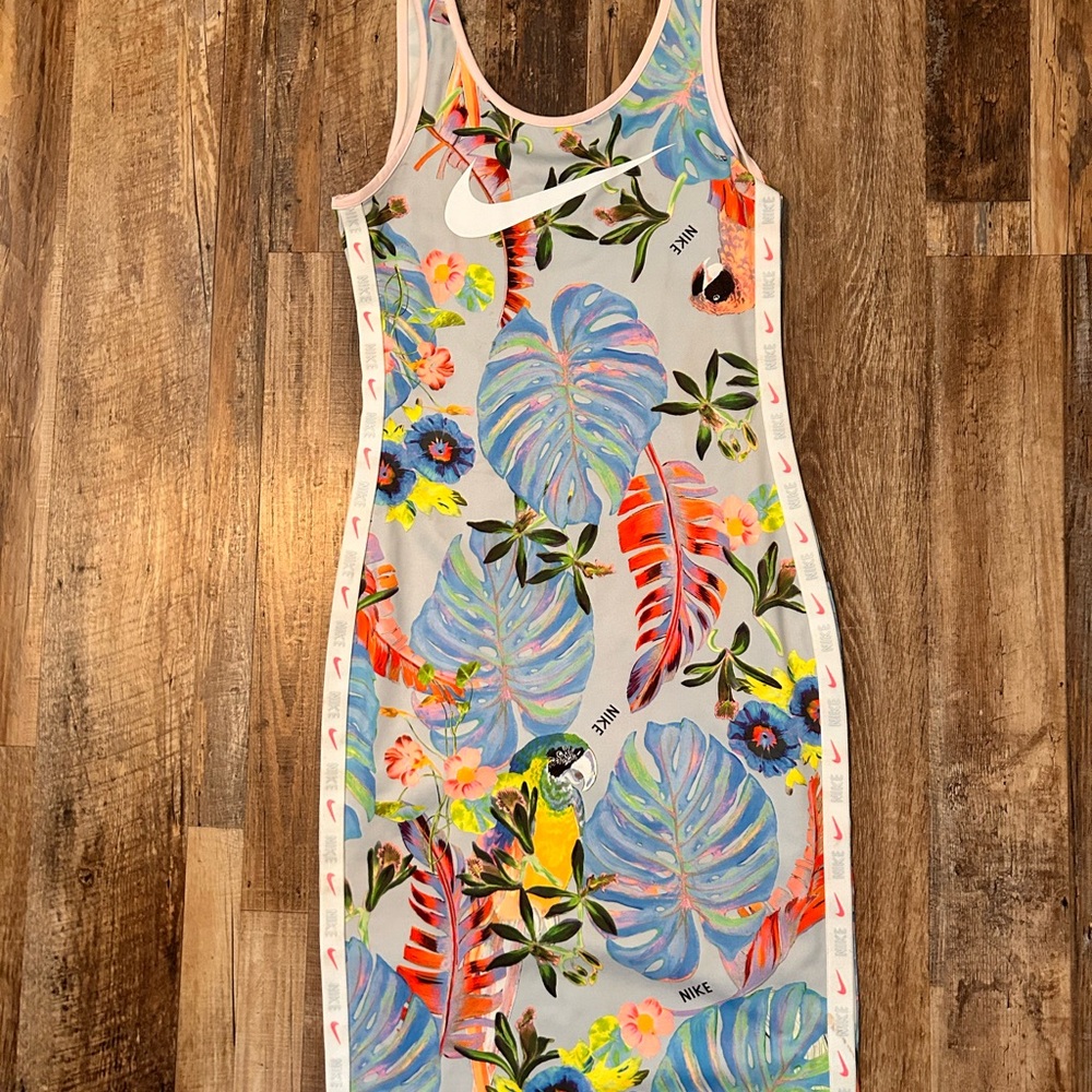 Nike Multicolor Tropical Print Dress